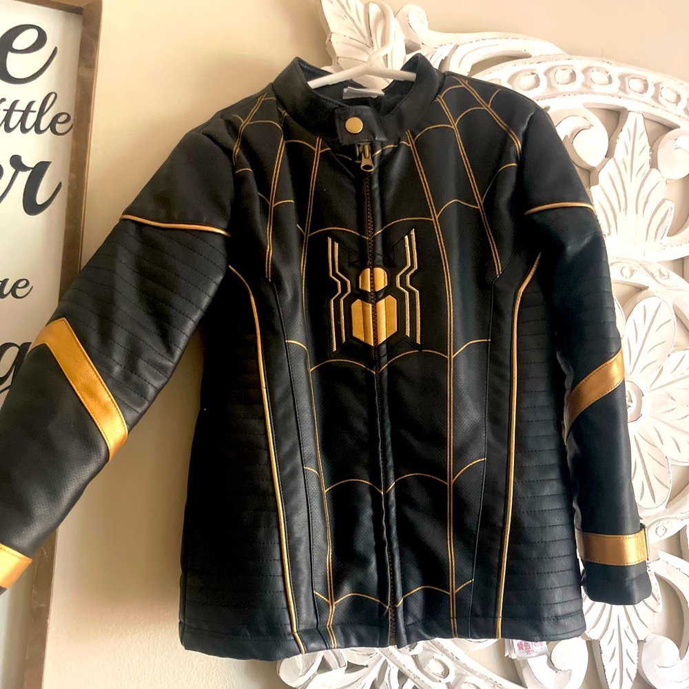 Disney Spider-Man: No Way Home Jacket for Kids Faux Leather